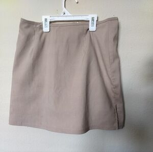 Classic Tan Women's Skirt